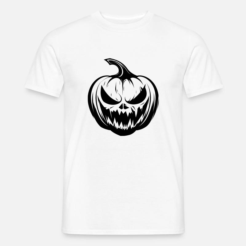 Pumpkin Bro - Männer T-Shirt - Weiß