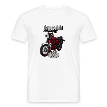 S51 (weinrot) // Illustration - Männer T-Shirt - Weiß - Vorne - AI Model Male 178 dark (178cm)