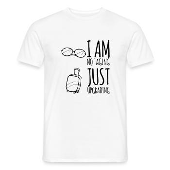 funny gift idea 50th birthday - Men's T-Shirt - white - Front - AI Model Male 178 dark (178cm)
