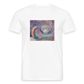ARC EN CIEL - T-shirt homme - blanc - Devant - AI Model Male 178 dark (178cm)
