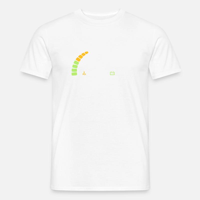 compteur anniversaire years ans 60 - T-shirt homme - blanc