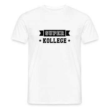 Kollege Kollegin Kollegen Arbeit Büro Arbeiter - Männer T-Shirt - Weiß - Vorne - AI Model Male 178 dark (178cm)