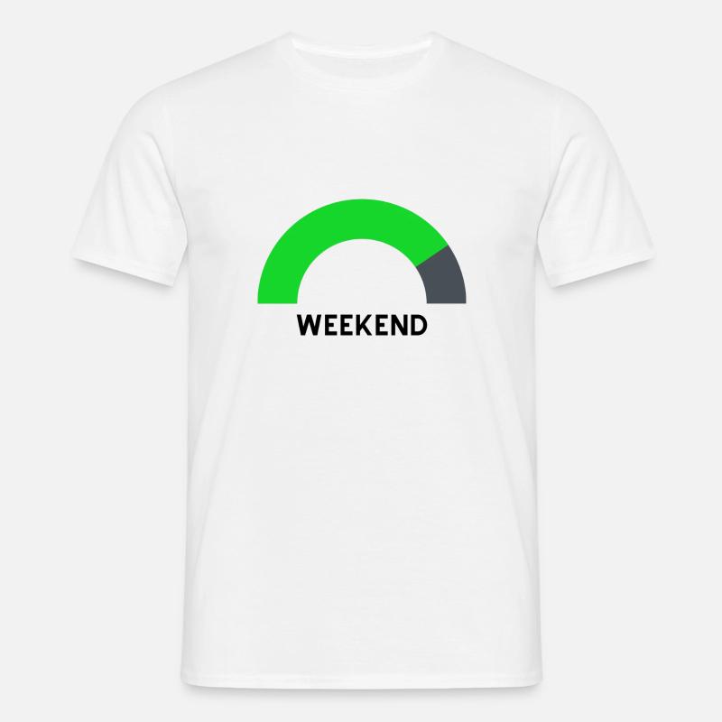 weekend loading - Männer T-Shirt - Weiß