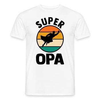 Grandpa Grandpa - Men's T-Shirt - white - Front - AI Model Male 178 dark (178cm)