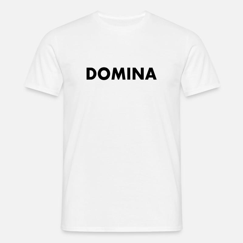 Domina - T-shirt til herrer - hvid