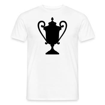 sport racing trophy - Männer T-Shirt - Weiß - Vorne - AI Model Male 178 dark (178cm)