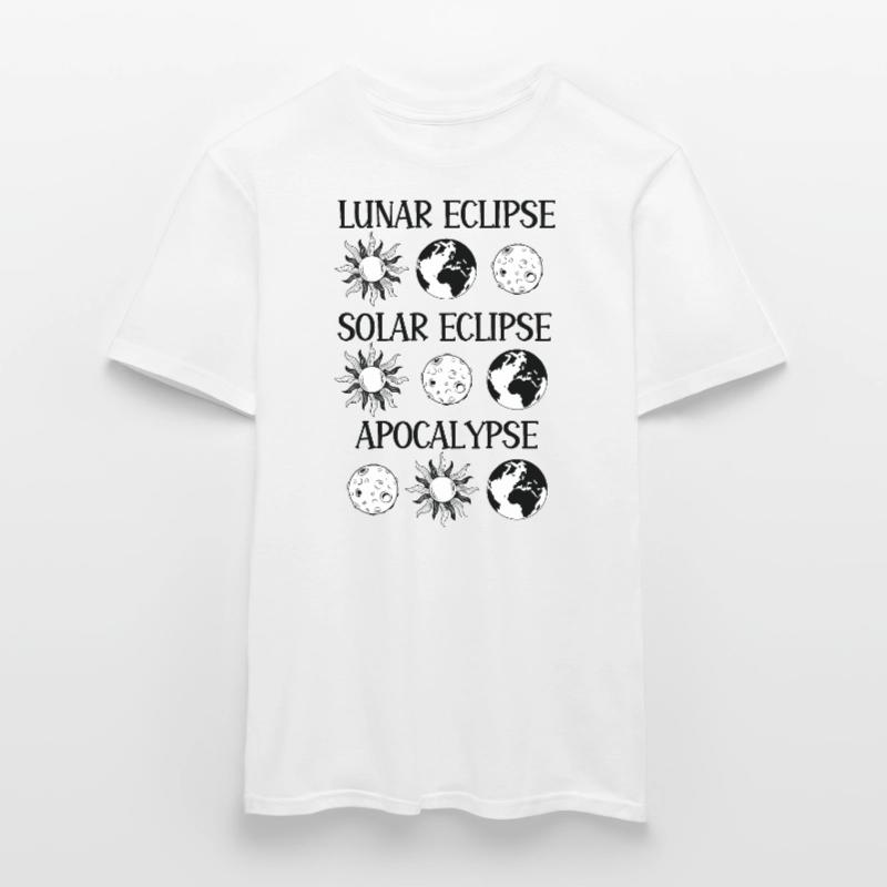 Lunar Eclipse Solar Eclipse Apocalypse Men's T-Shirt