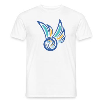 Ballsport - Männer T-Shirt - Weiß - Vorne - AI Model Male 178 dark (178cm)