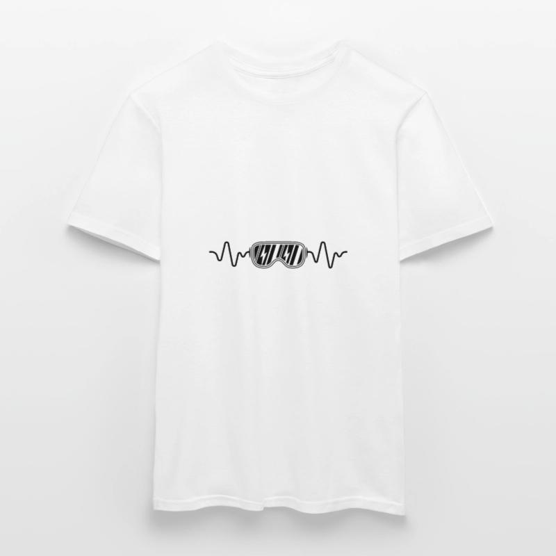 fréquence de ski T-shirt homme
