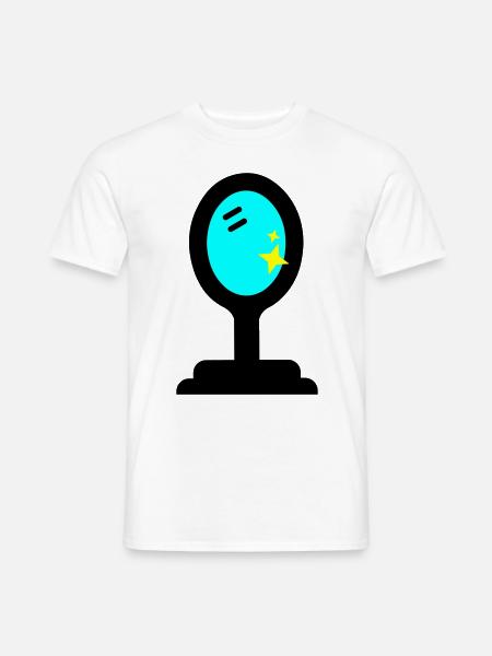 Mirror Beauty - Men's T-Shirt - white