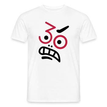 Ups, 30 ans! - T-shirt homme - blanc - Devant - AI Model Male 178 dark (178cm)