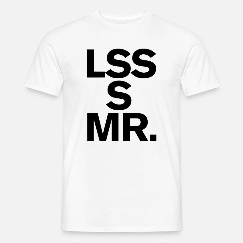 Architecture Design Art Minimalisme Moins c’est plus - T-shirt homme - blanc