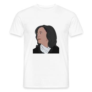 The incredible Kamala Harris - Men's T-Shirt - white - Front - AI Model Male 178 dark (178cm)