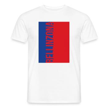 Bellinzona Tessin T-Shirt Souvenir - Männer T-Shirt - Weiß - Vorne - AI Model Male 178 dark (178cm)