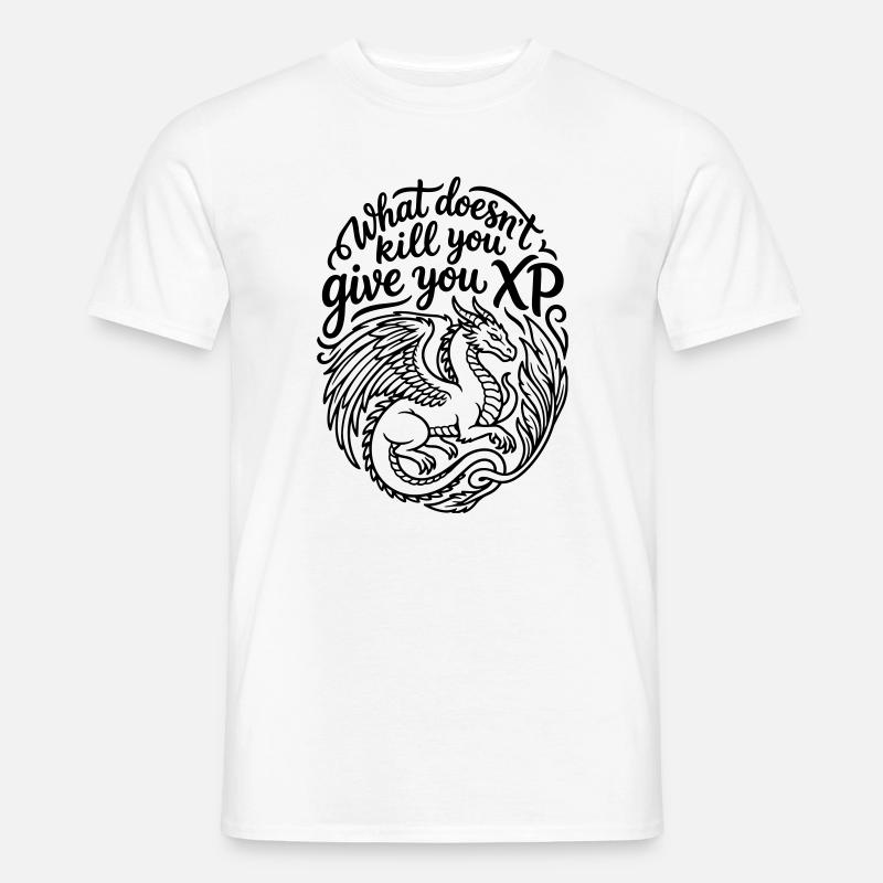 Gamer XP - Männer T-Shirt - Weiß
