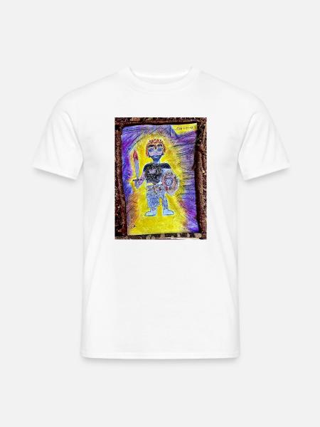 Finde Jesus von Eunice Ahiale - Männer T-Shirt - Weiß
