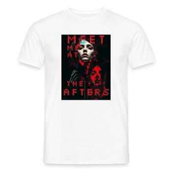 Meet Me At The Afters - Subkultur Edition - Männer T-Shirt - Weiß - Vorne - AI Model Male 178 dark (178cm)