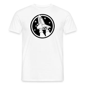 Astronef - T-shirt homme - blanc - Devant - AI Model Male 178 dark (178cm)