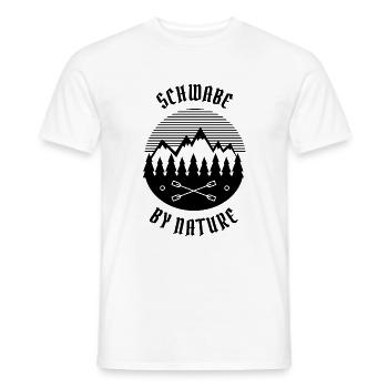 Schwabe by nature - Männer T-Shirt - Weiß - Vorne - AI Model Male 178 dark (178cm)