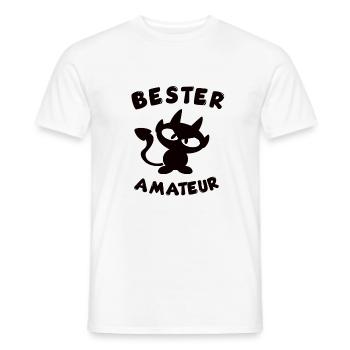 cooles bester Amateur Design - Männer T-Shirt - Weiß - Vorne - AI Model Male 178 dark (178cm)