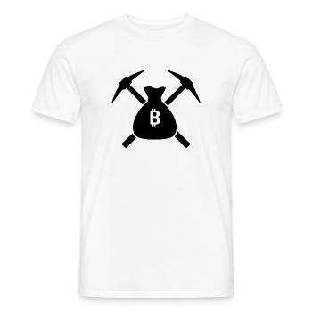 Bergbau - Männer T-Shirt - Weiß - Vorne - AI Model Male 178 dark (178cm)