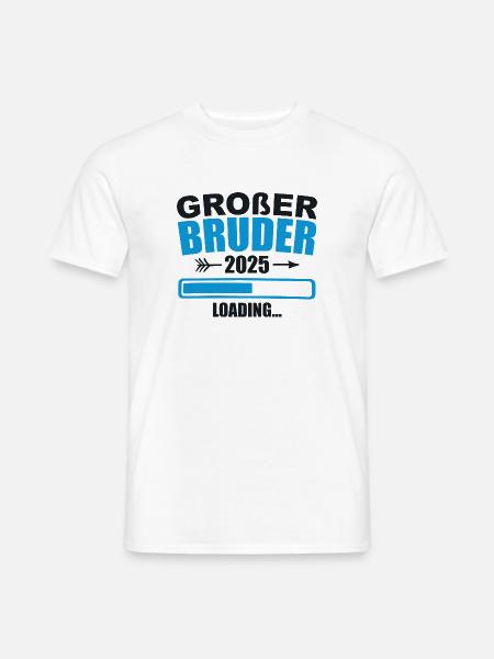Ich werde Großer Bruder 2025 - T-shirt homme - blanc