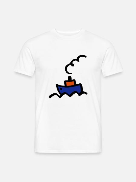 Boat - Men's T-Shirt - white