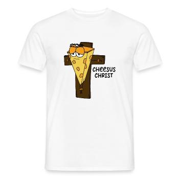 Idée cadeau drôle d’humour drôle - T-shirt homme - blanc - Devant - AI Model Male 178 dark (178cm)