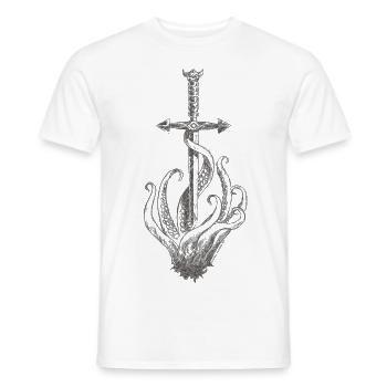 Call Of The Old Ones - Männer T-Shirt - Weiß - Vorne - AI Model Male 178 dark (178cm)