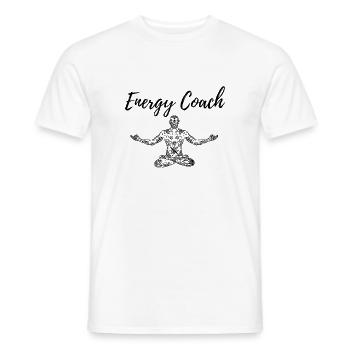 Coach Trainer Football Health Fitness Gift - Men's T-Shirt - white - Front - AI Model Male 178 dark (178cm)