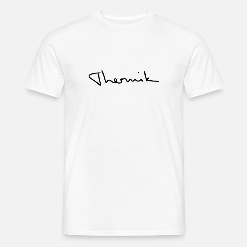 Thermik Gleitschirm Paragliding - Männer T-Shirt - Weiß