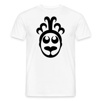 Clown - Männer T-Shirt - Weiß - Vorne - AI Model Male 178 dark (178cm)