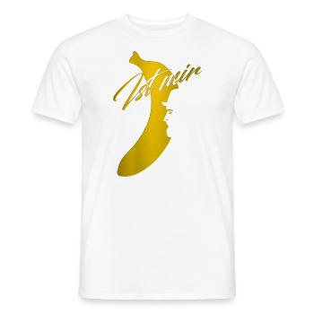 La banane est-elle pour moi ? - T-shirt homme - blanc - Devant - AI Model Male 178 dark (178cm)