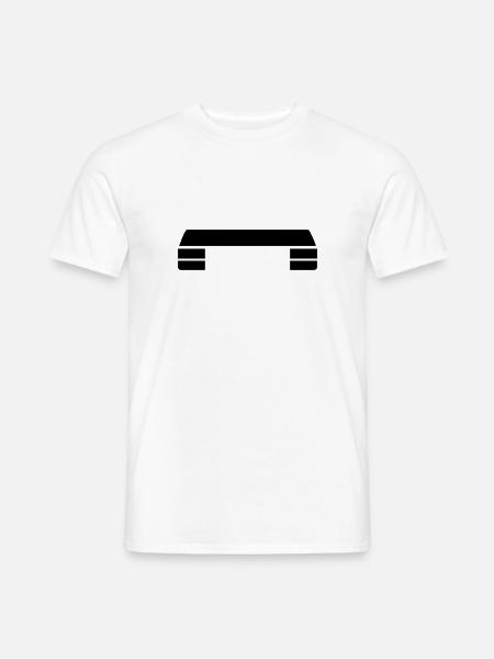 Aerobic - Männer T-Shirt - Weiß