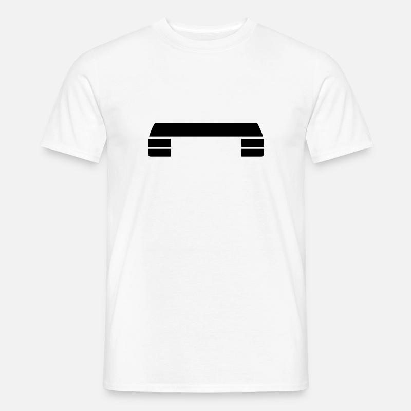 Aerobic - Männer T-Shirt - Weiß
