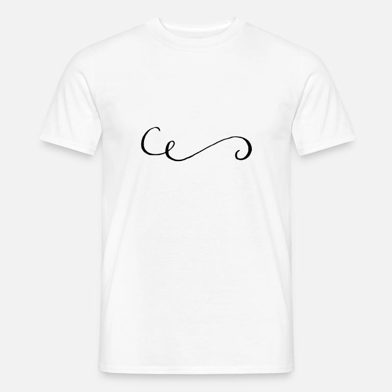 Dekoration - Männer T-Shirt - Weiß