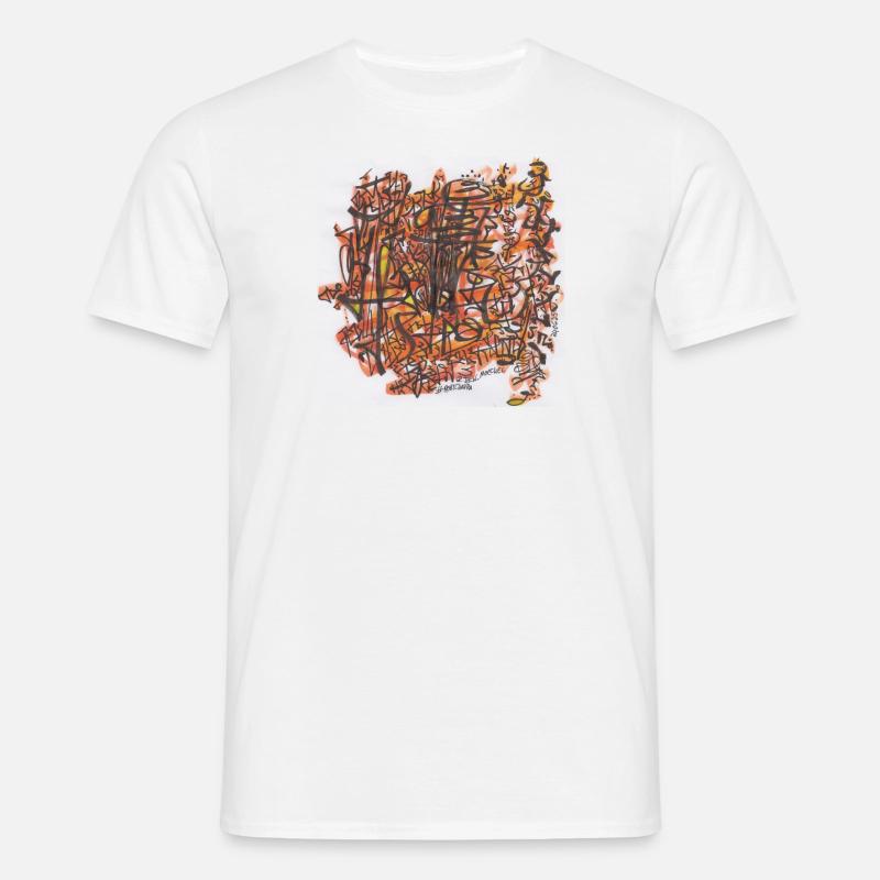 Chakra Lightcodes:Rootchakra - Männer T-Shirt - Weiß