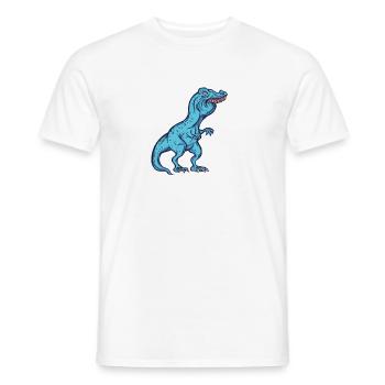 Jonathan T-Rex Dinosaurier Meme Dino Trex Namens - Männer T-Shirt - Weiß - Vorne - AI Model Male 178 dark (178cm)