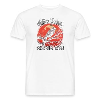 Blutrabe | Wikinger Odins Raben Wikinger - Männer T-Shirt - Weiß - Vorne - AI Model Male 178 dark (178cm)