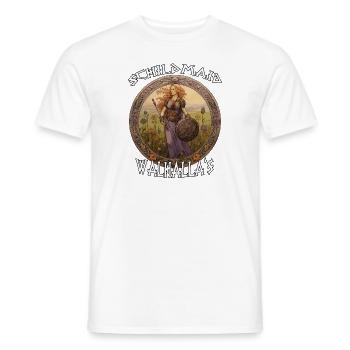 Walhalla Maidens Das Geschenk heldenhafte Frauen - Männer T-Shirt - Weiß - Vorne - AI Model Male 178 dark (178cm)