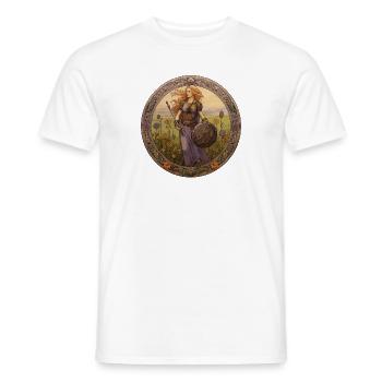 Freya The gift for Freya's admirers - Men's T-Shirt - white - Front - AI Model Male 178 dark (178cm)