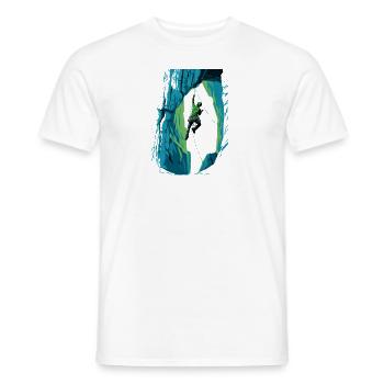 Alpiniste Toprope Escalade Outdoor Fans Toprope - T-shirt homme - blanc - Devant - AI Model Male 178 dark (178cm)