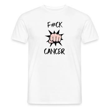 Survivor cancer gift tshirt hospital idea support - Men's T-Shirt - white - Front - AI Model Male 178 dark (178cm)