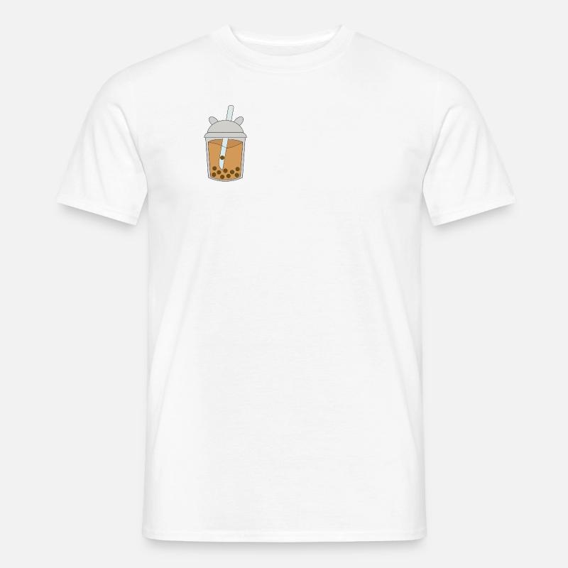 Bubble Tea / Boba - Männer T-Shirt - Weiß