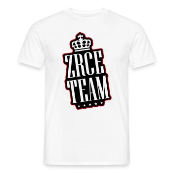 Zrce Team - Männer T-Shirt - Weiß - Vorne - AI Model Male 178 dark (178cm)