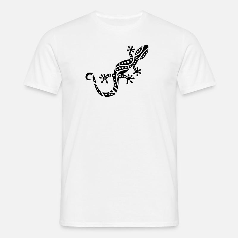 Gekko - T-shirt til herrer - hvid