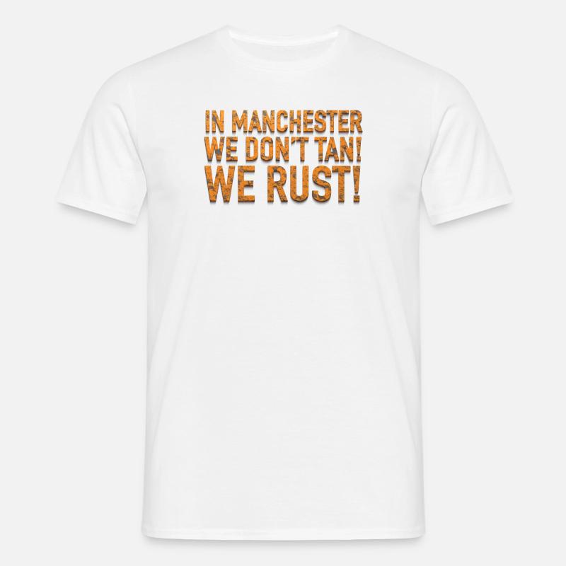 WE RUST! - Men's T-Shirt - white