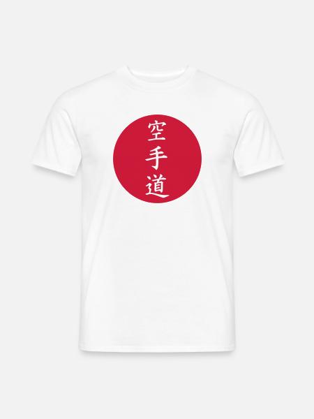 karaté - T-shirt homme - blanc