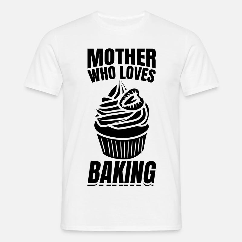 Bäckerin Mutter - Männer T-Shirt - Weiß