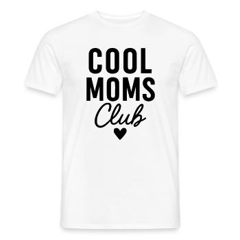 Club des mamans cool - T-shirt homme - blanc - Devant - AI Model Male 178 dark (178cm)